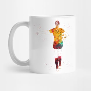 Soccer Player Girl Mug